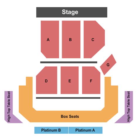 Interactive Stage AE Seating Chart with In